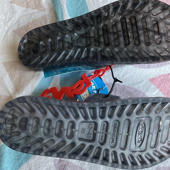 Sensi Spa Sandals NWT Regatta Ice Smoke Size 10 42-43 Made in Italy - Picture 4 of 6